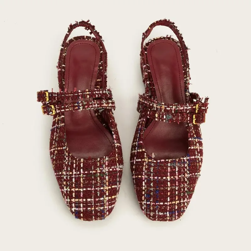 

Новинка лета 2024, сандалии Xiaoxiangfeng, женские босоножки на плоской подошве на толстом каблуке, новинка 2025 года, модная женская обувь больших размеров, размеры 35-43