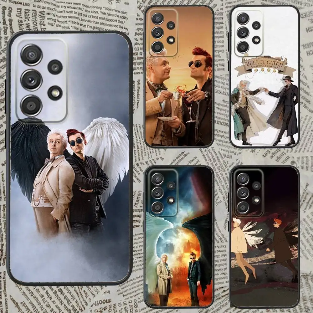 

TV G-Goods O-Omen-ns Phone Case For Samsung S25,S24,S21,S22,S23,S30,Ultra,S20,Plus,Fe,Lite,Note,10,9,5G Black Cover