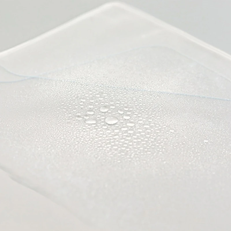 PVC Transparente Schutzhülle A6/A5 BooK Cover Binder Notebook Cover Wasserdicht Passend für die meisten Planer Binder Scrapbook – Detail 12