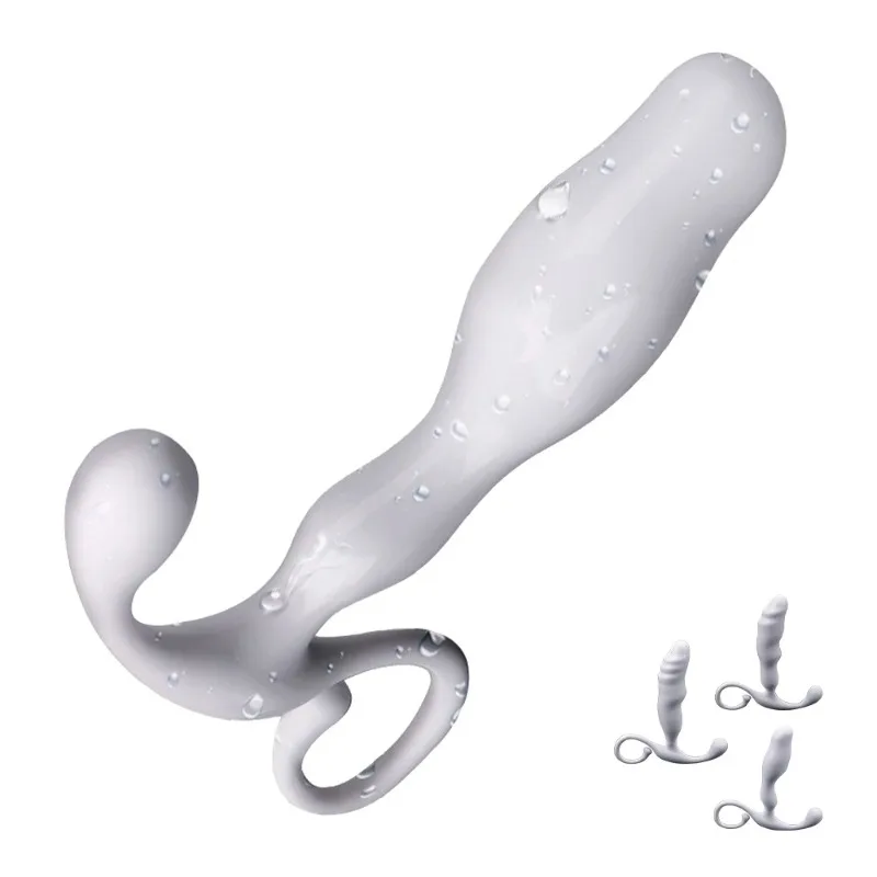 Hard Texture Silicone Body Massager Multi Curve Bead Design Ergonomic Relaxation Device Portable Personal Care Tool Unisex