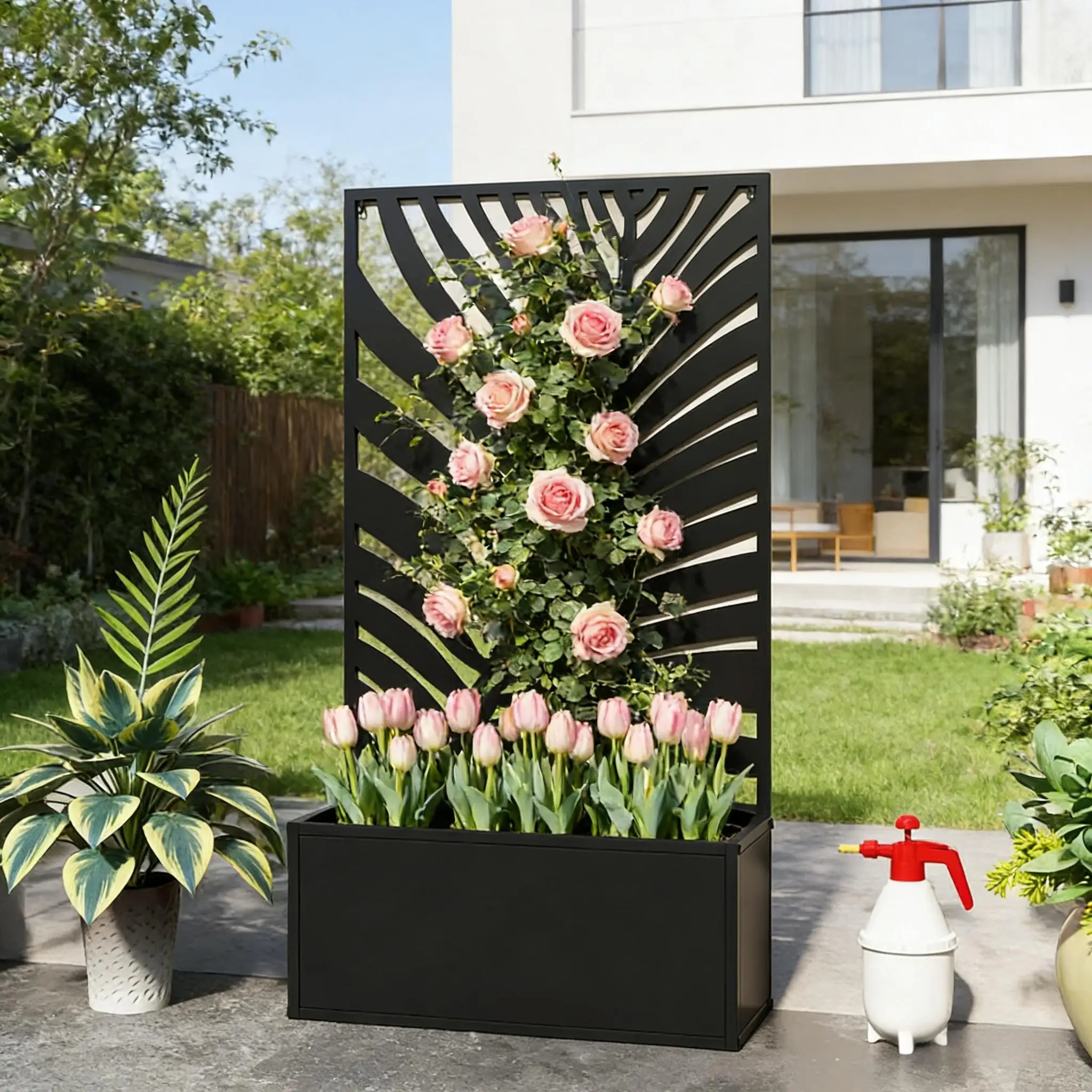 Freestanding  Plant Bed,Wall Mounted Flower Bed,Raised Garden Bed