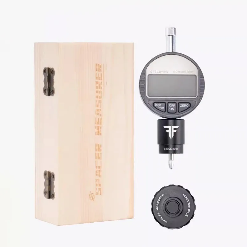 Inline Skate Spacer Digital Hub Height Gauge 0.01mm High Precision Portable Wheel Bearing Spacer Measuring Tool