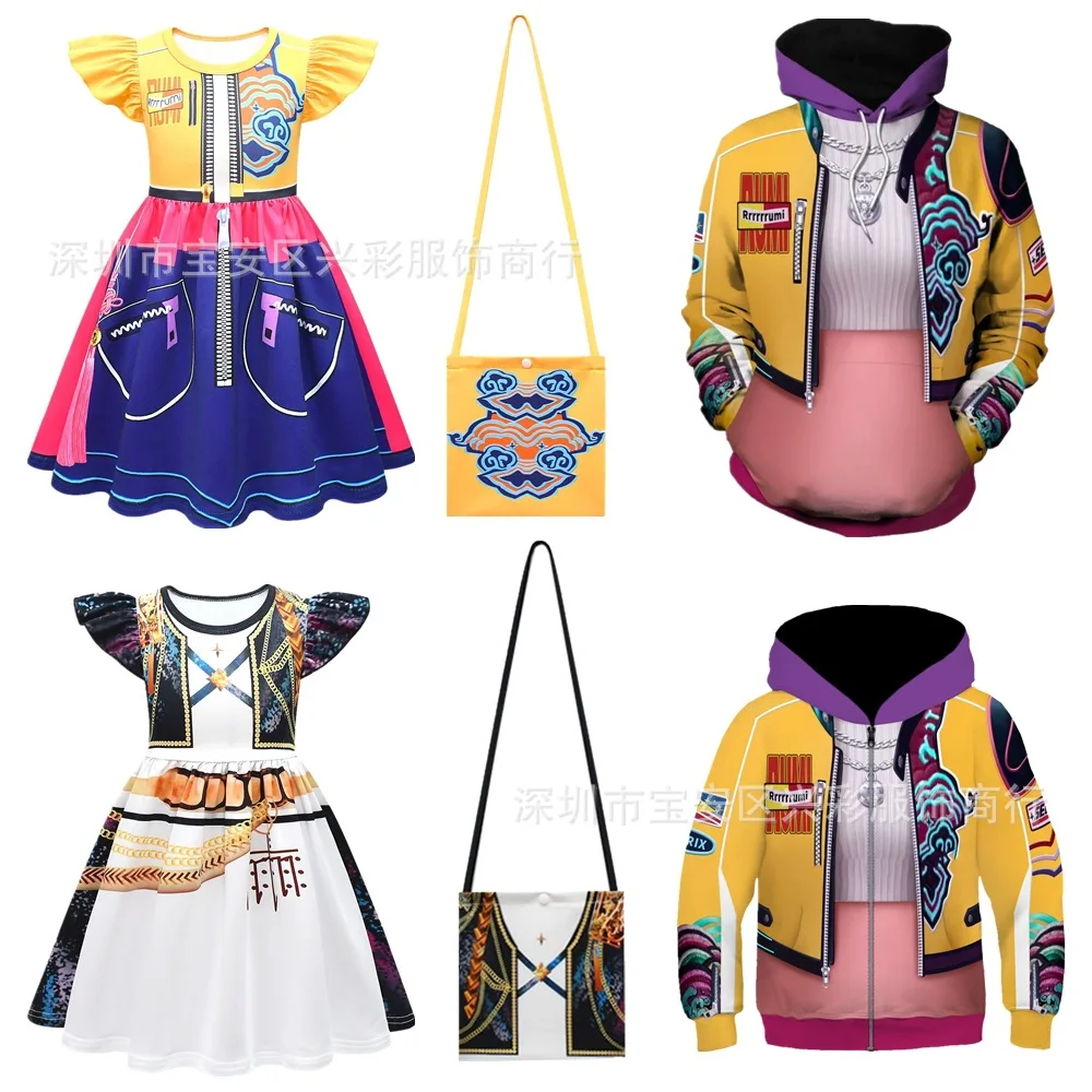 Halloween K-POP heksenkostuum 2025 - Lumi cosplayjurk voor meisjes