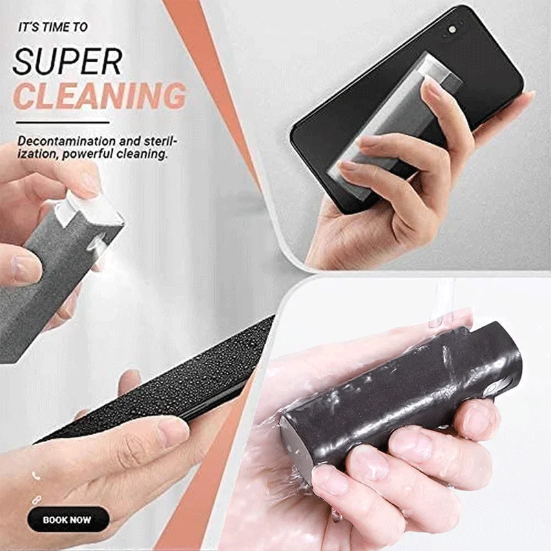 Phone Cleaning Screen Spray Computer Screen Cleaner Spray Dusting Microfiber Cloth for Mobile Phone Tablet Laptop Screen