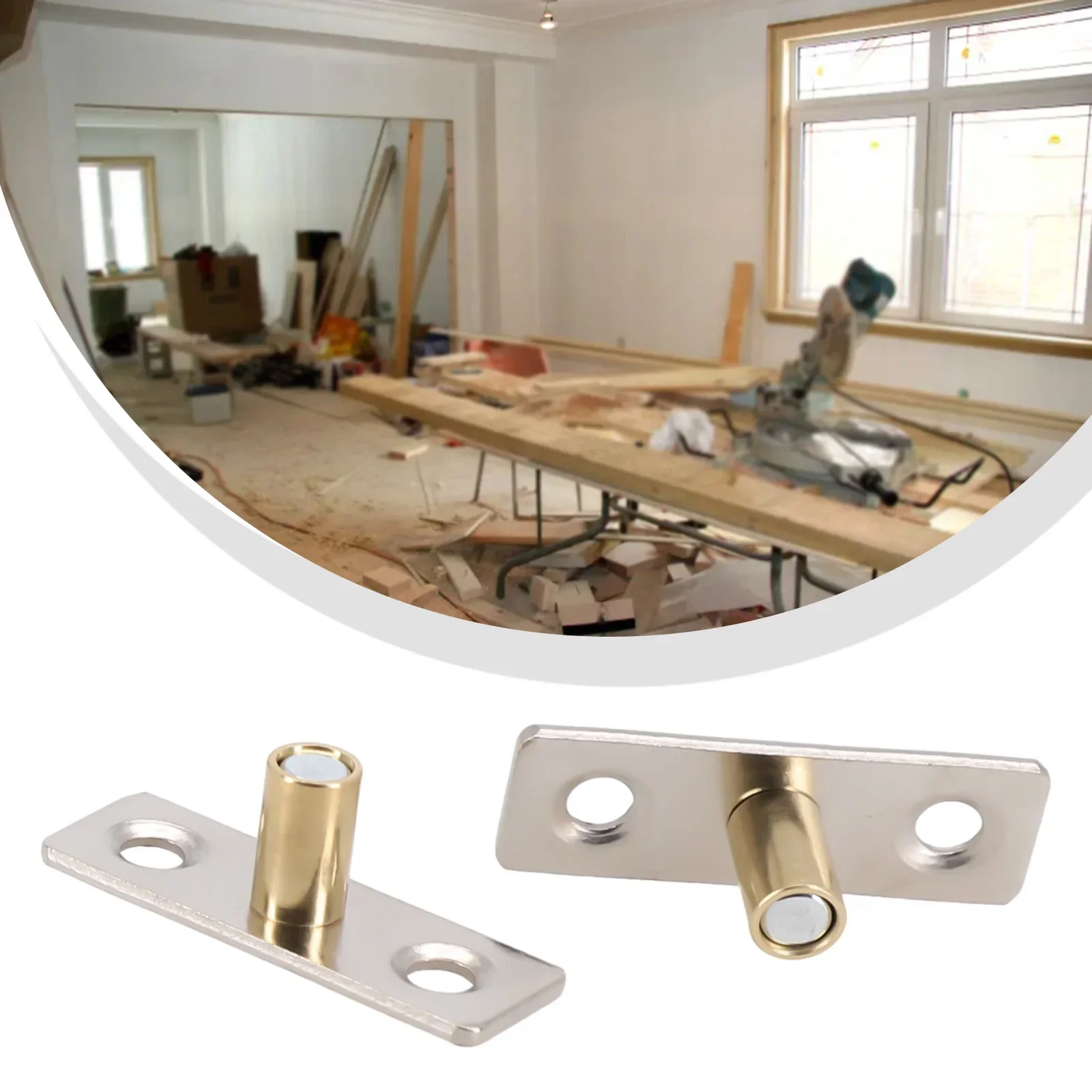 New Practical Sliding Door Guide Locator Parts Replacement Hardware Home Improvement Slides Stopper Wooden Accessories