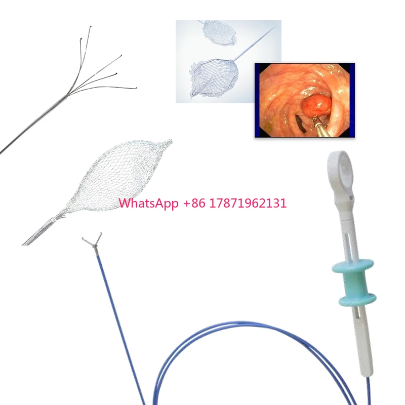 Hospital Endoscopic Flexible Foreign Body Forceps Surgery Sterile Laryngeal Foreign Body Forceps