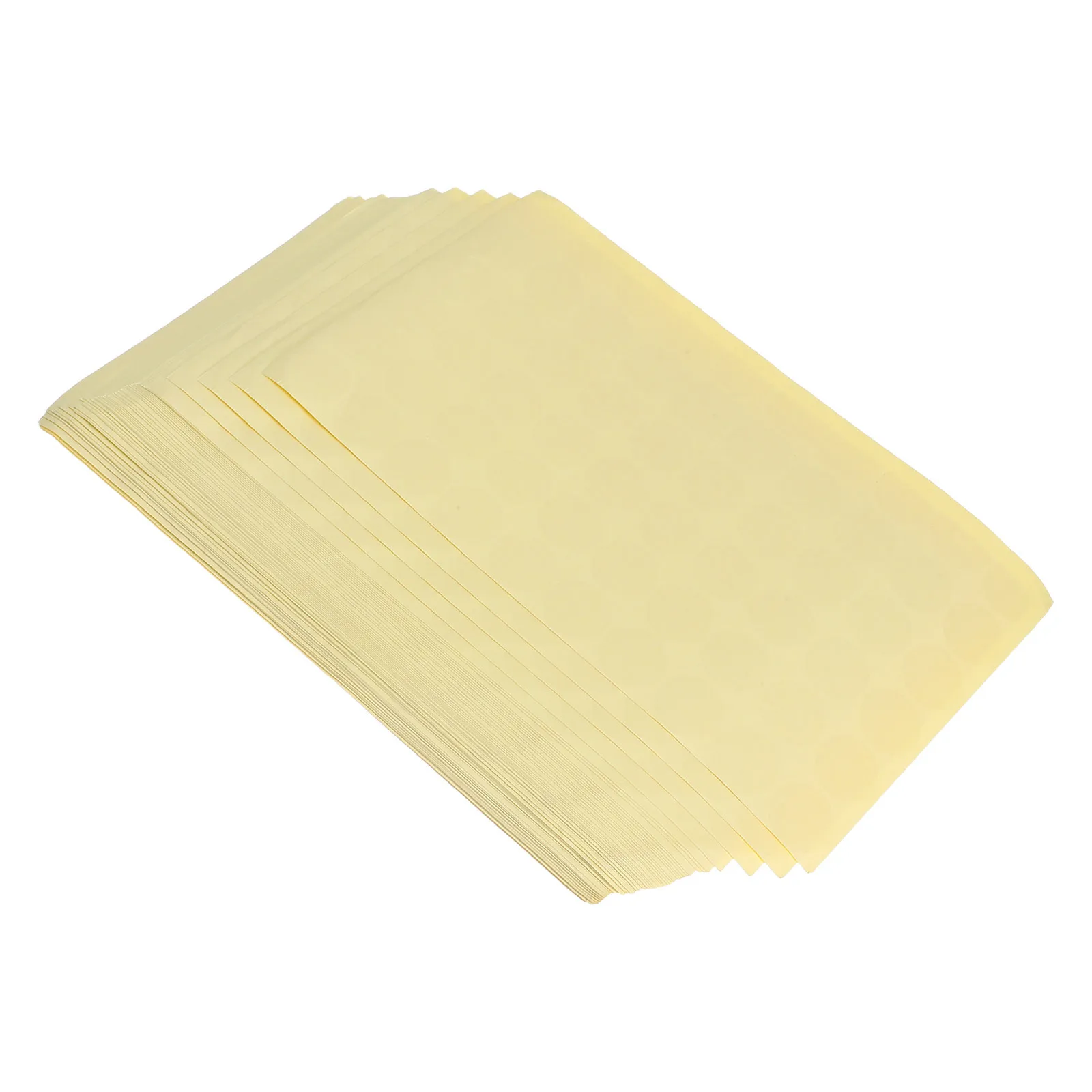 

5pcs 84 Sheets Clear Round Transparent Circle Pvc Self-Adhesive Labels For Envelopes Food Bags Small Packages Packaging Sealing