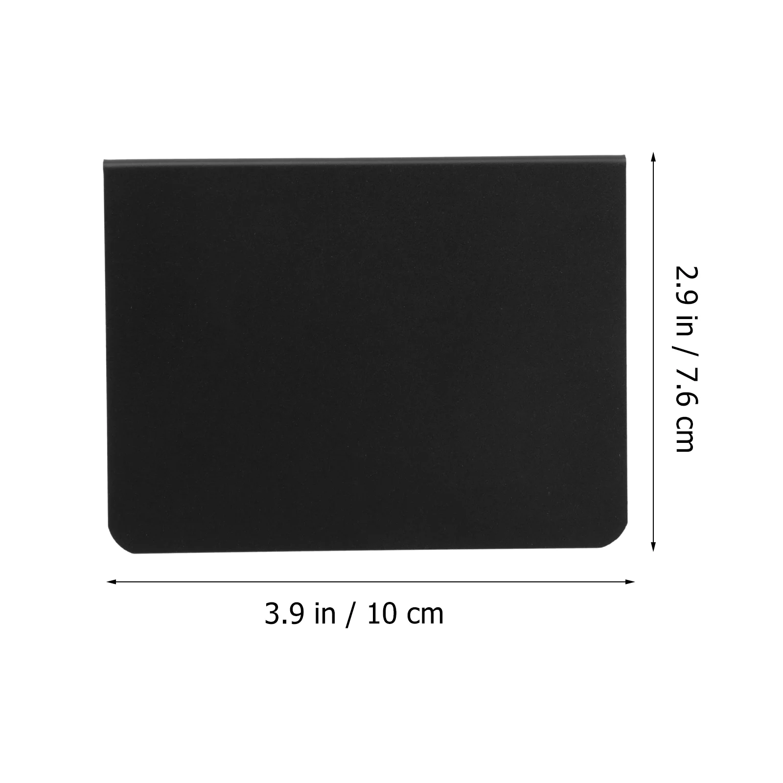 6 pçs placa sinal adesivo giz para exibição de parede quadros mensagem café quadros negros mini pequeno