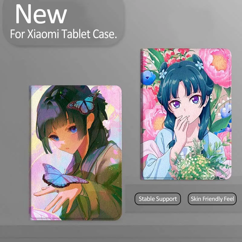 

Hot Anime Apothecary Diaries Tablet Case For Xiaomi Redmi Mini Pad SE K 2 4 5 6 7 8 2023 2025 11 8.8 11.2 10.1 Pro Gift