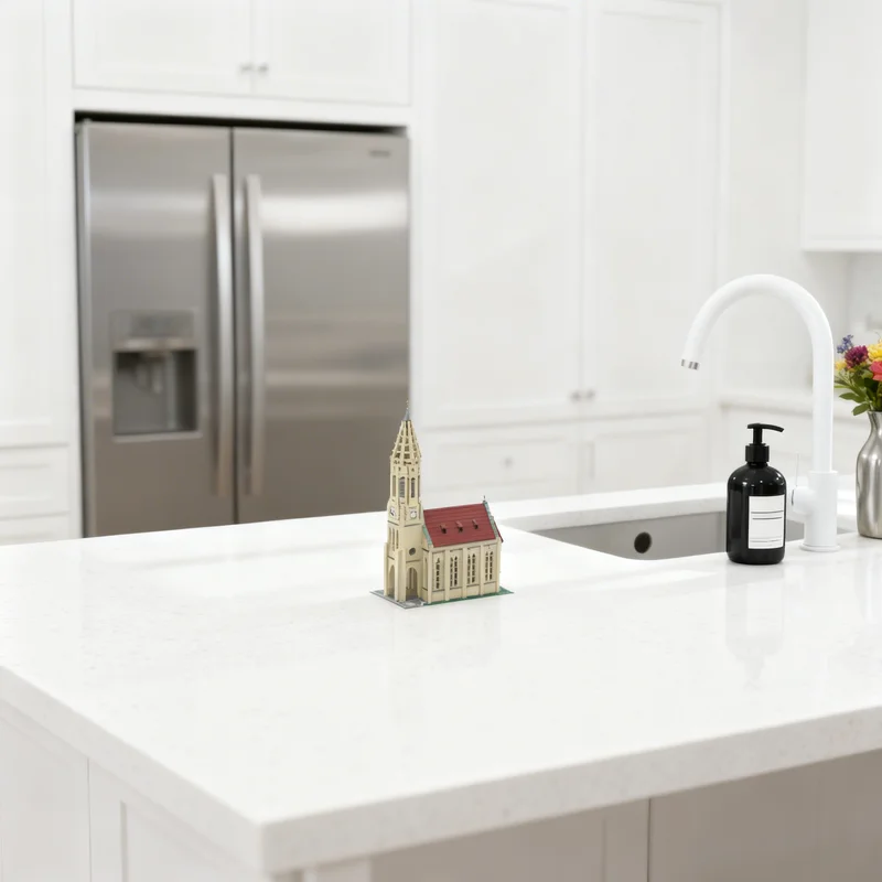 

6262 деталей MOC: Модульная модель уличной сцены "Церковь Бергера, Штутгарт" – Креативный конструктор для самостоятельной сборки, подарок, декор, премиум-качество