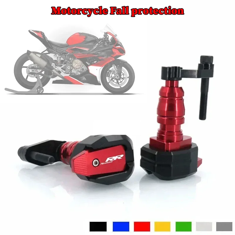 ل BMW S1000RR HP4 2009-2018 دراجة نارية الملحقات السقوط حماية الإطار المنزلق هدية الحرس مكافحة تحطم وسادة واقية