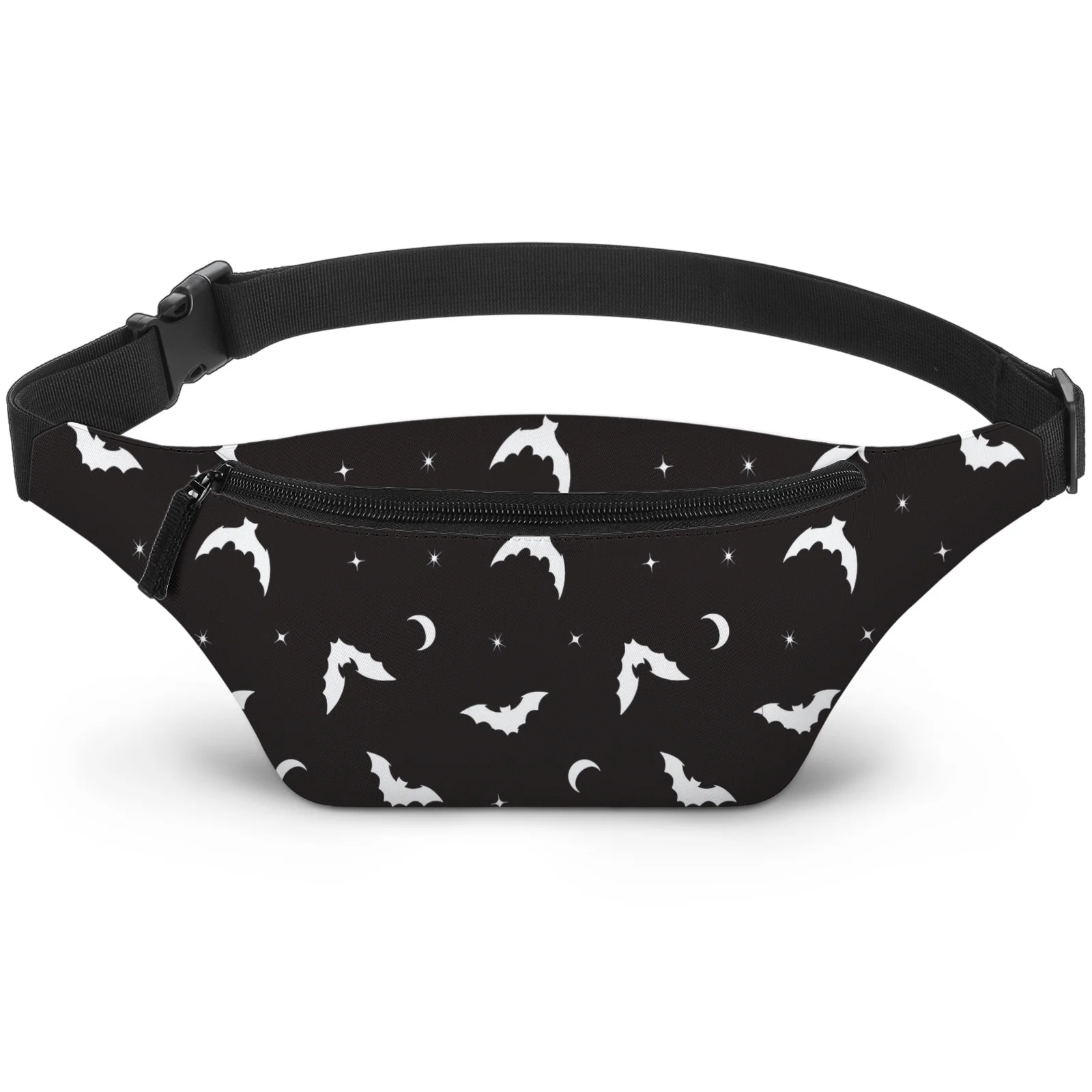 

Halloween Bats Fanny Packs for Women & Men Waterproof Waist Pack Fashion Casual Crossbody Bags