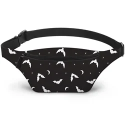 Halloween Bats Fanny Packs for Women & Men Waterproof Waist Pack Fashion Casual Crossbody Bags