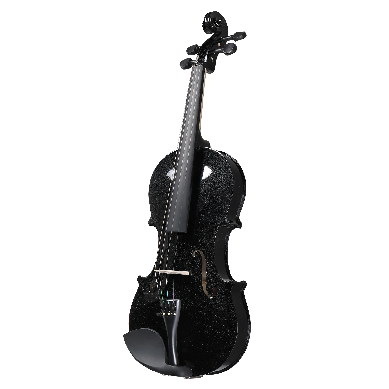 Full Size 4/4 Violin Set for Adults Beginners Students with Hard Case,Violin Bow,Shoulder Rest,Rosin,Extra Strings and Sordine