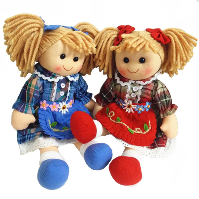 

　 Милые детские тряпичные куклы, игрушки 13 дюймов для девочек, детская мягкая кукла, подарок на день рождения, которую можно стирать в машине