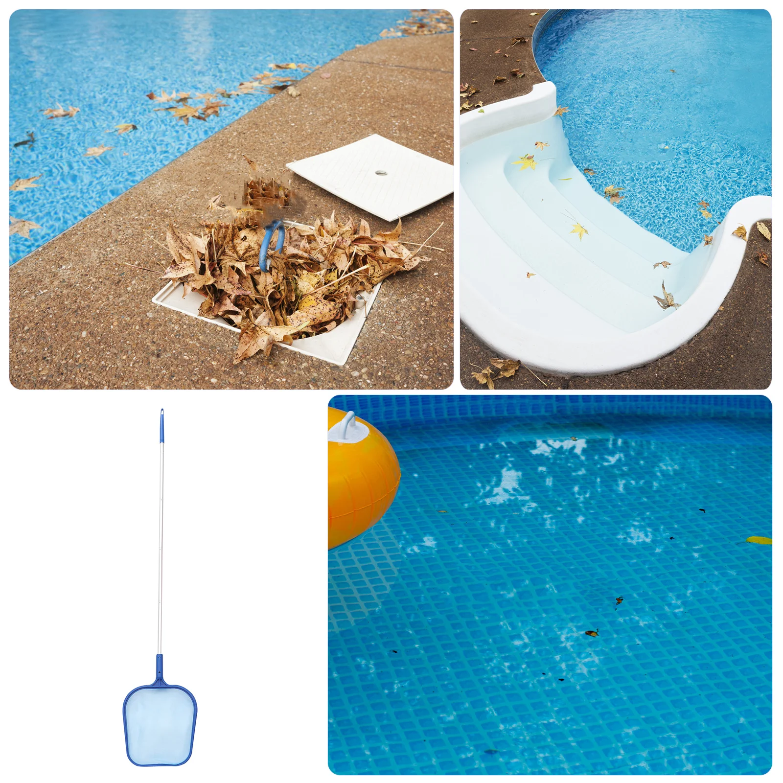 

1Set Pool Skimmer Net Heavy Duty Pool Cleaning Net for Efficient Debris Collection in Swimming Pools Above Ground Pools Ponds