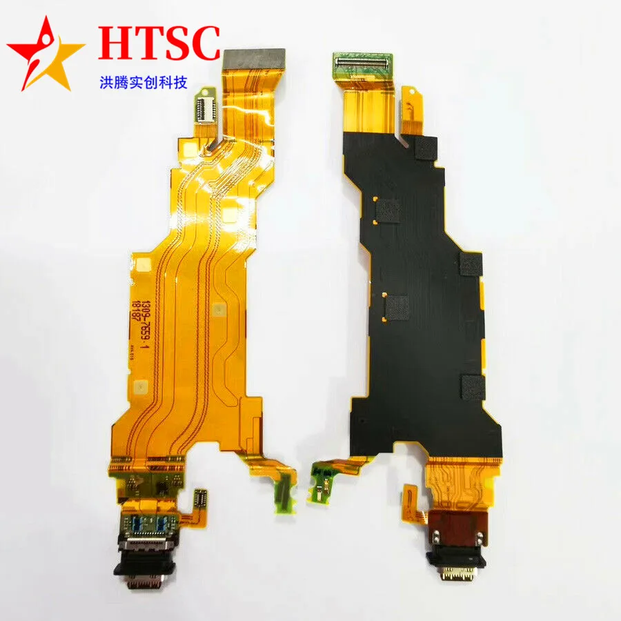 Оригинальный USB-порт для зарядки Type-c, гибкий кабель для Sony Xperia xz2 h8216 h8266 h8276 h8296 100% TESED OK