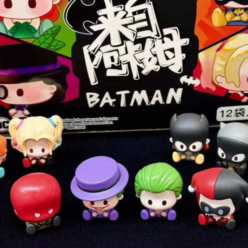 New Hot Supaly Dc Batman Arkham Series Mini Figure Blind Bag Joker Harley Quinn Barbara Catwoman Robin Collectible Toys Gifts