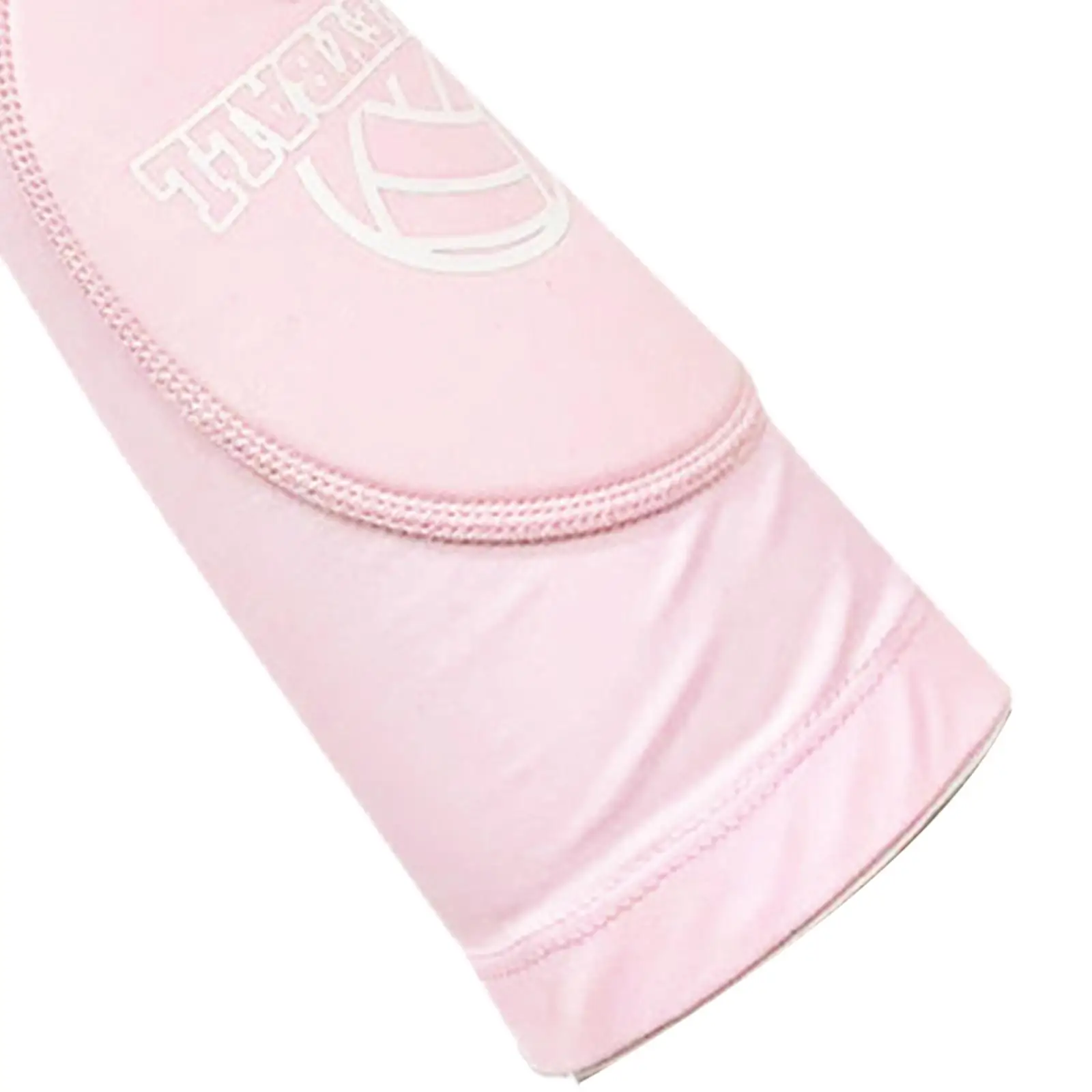 3 × 2 قطعة قفازات أكمام ذراع الكرة الطائرة قفازات أكمام التدريب للعمل كرة السلة باللون الوردي