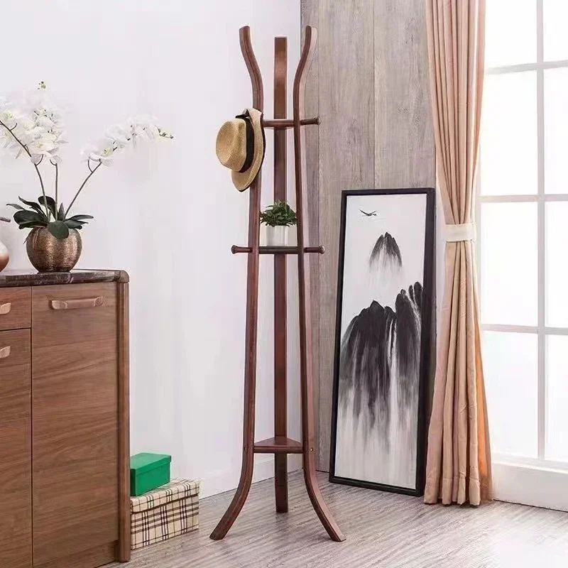 b11-New Chinese Style Simplicity Modern Coat Racks Bedroom Designer Living Room Coat Racks High-end Home Furniture Perchero