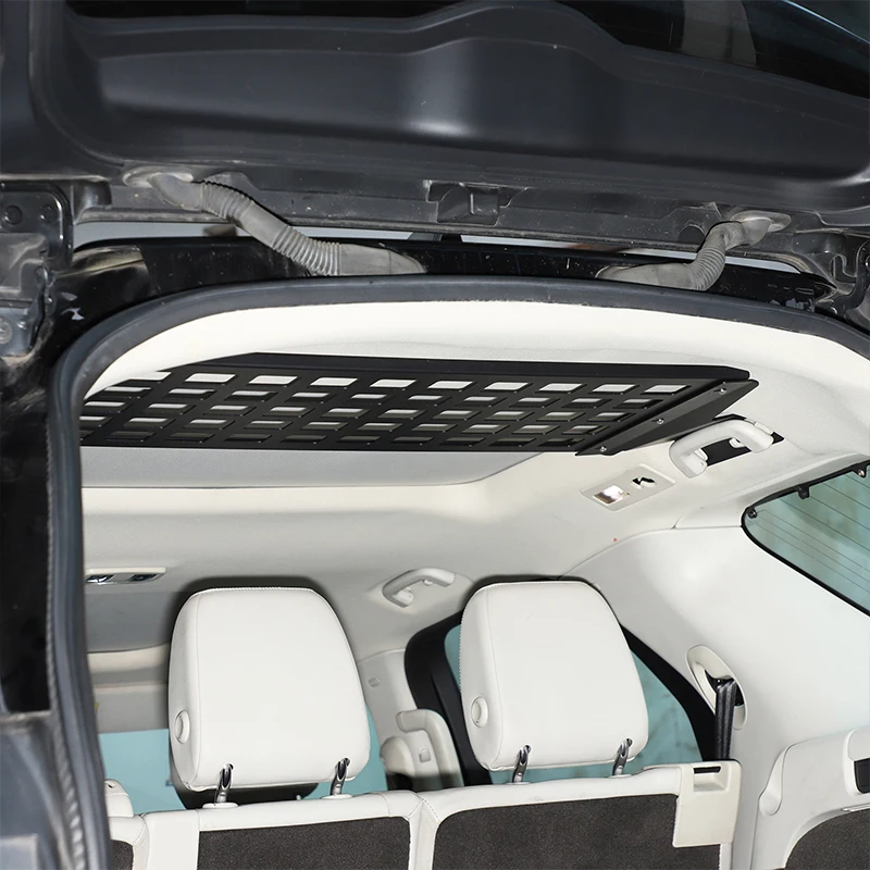 For Land Rover Discovery 5 LR5 2017+ Aluminum alloy black car trunk roof bag rack car interior modification accessories