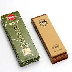 Japanese KING 6000 Grit Deluxe Water Stone - For Sharpening Made in Japan, S-1/S-2/S-3 for you to choose