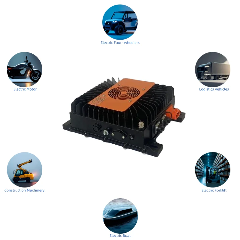 3.3kW Portable Battery Charger for E-Cars E-Ships IP67 Waterproof CE Certified Mobile Charging Solution On-Board Handle