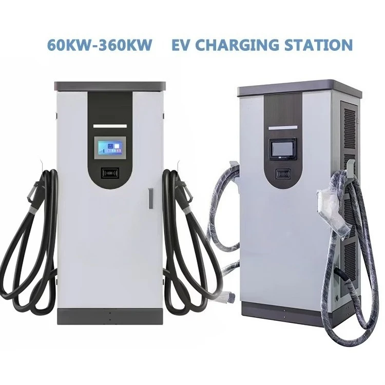Quick Charge Liquid Cooling DC Fast EV Charging Station 40kw,60kw,80kw,120kw Dual Gun OCPP1.6J IP55 Card/APP/POS CCS2