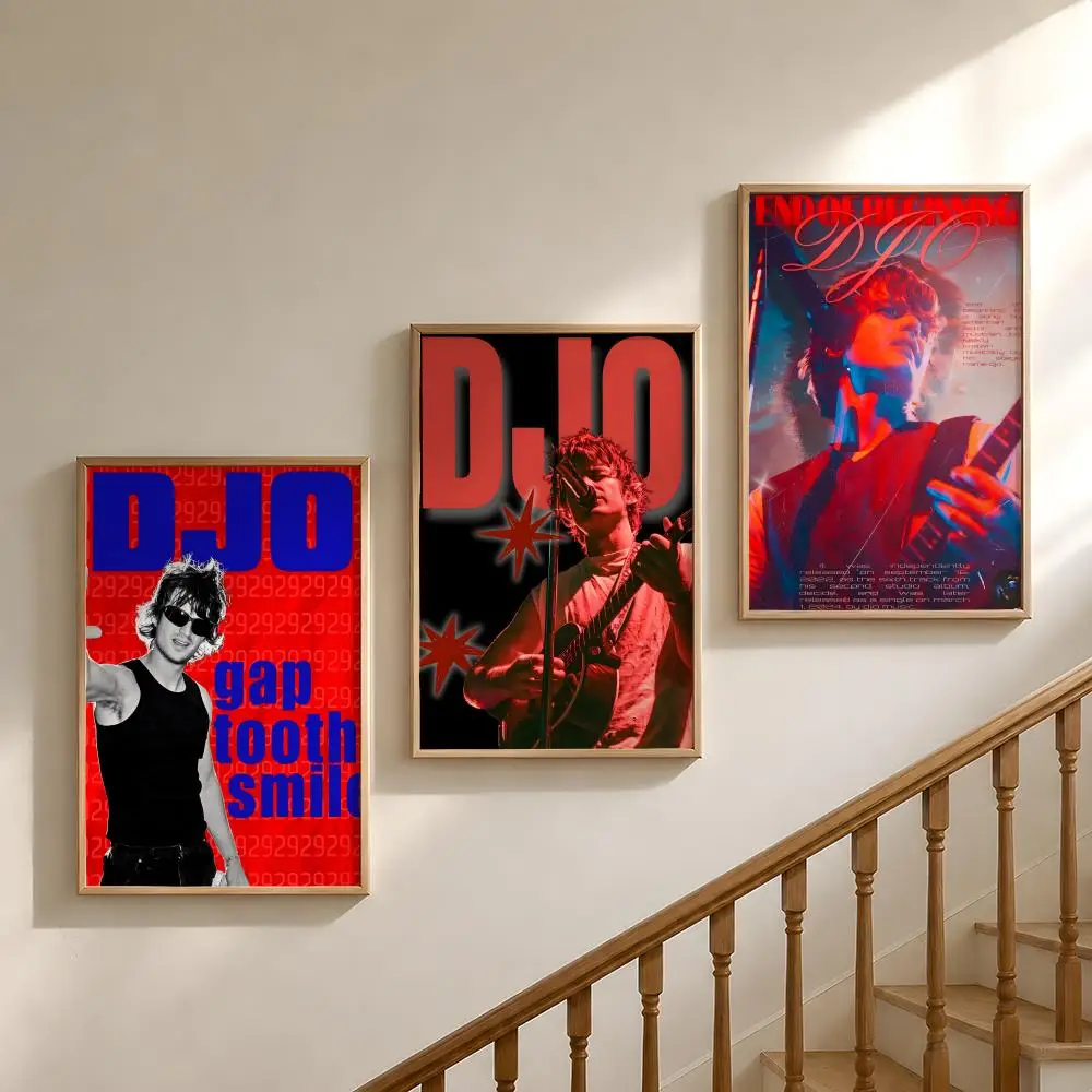 Singer D-Djo Joe Keery End of Beginning Poster Waterproof HD Modern Peel And Stick Wall Decor Bedroom Living Room Dorm Office