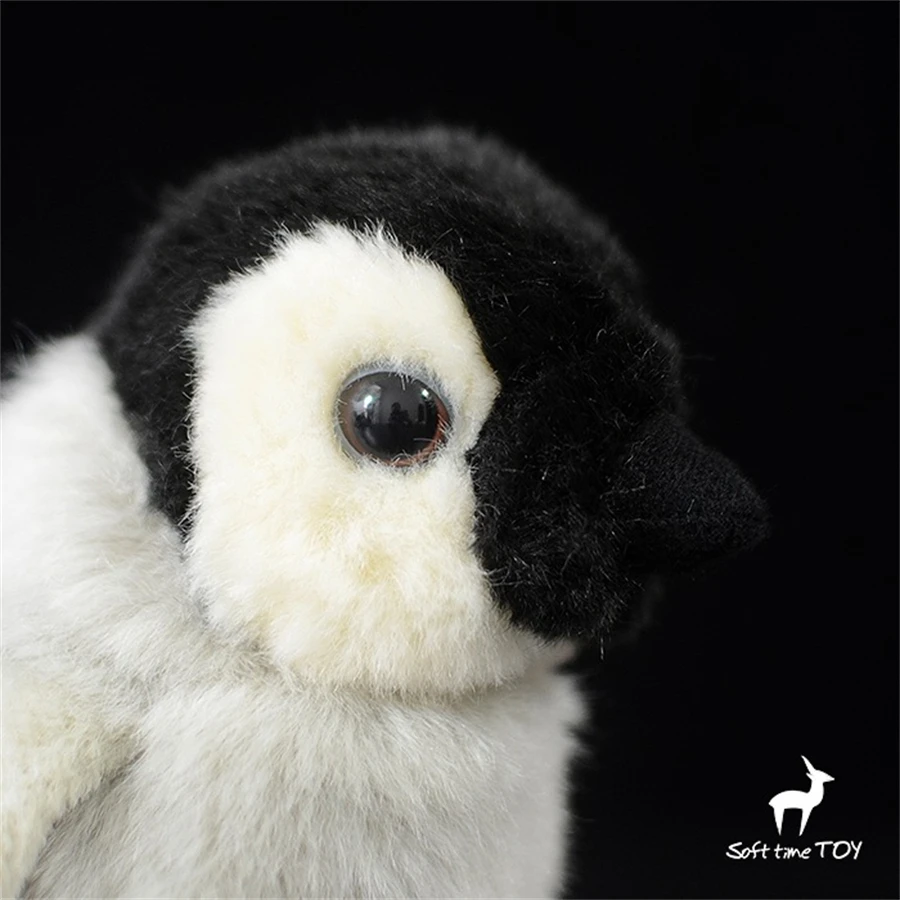 Baby Penguin High Fidelity Anime Cute Plushie Emperor Penguin Plush Toys Lifelike Animals Simulation Stuffed Doll Kawai Toy Gift