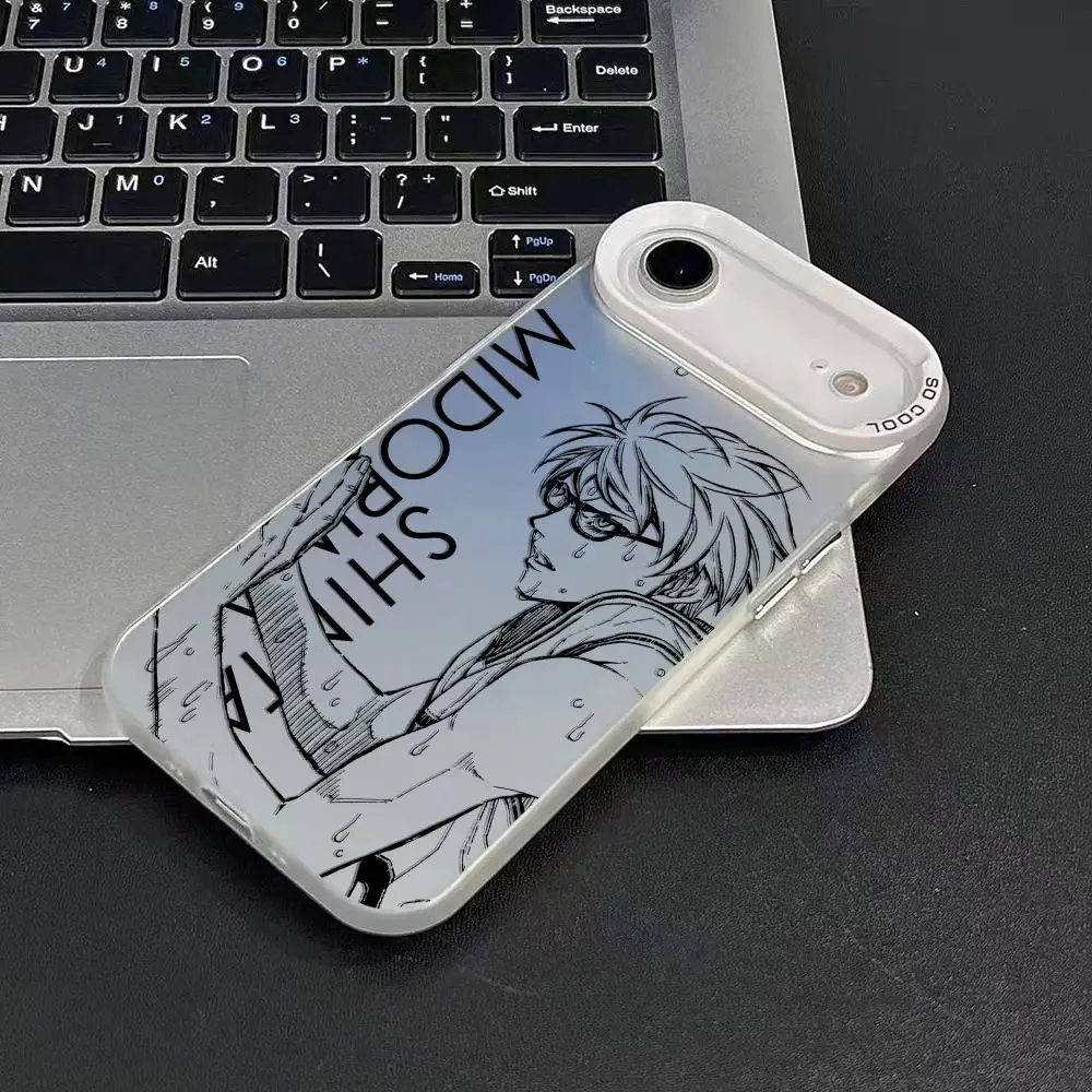 K-Kuruko no Basket anime Cassa Del Telefono Per iPhone 17 16 15 14 13 12 11 Pro Max Air Matte Laser Aurora Antiurto Funda