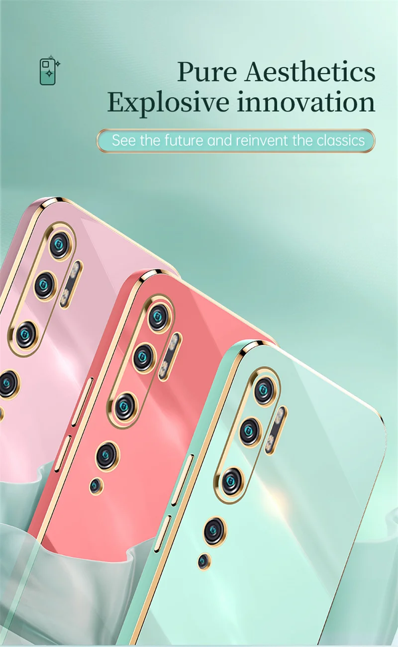 For Huawei Nova 8i NEN LX1 Case Plating Silicone TPU Soft Back Cover Case for Huawei Nova 8i Nova8i NEN-LX1 Shockproof Coque