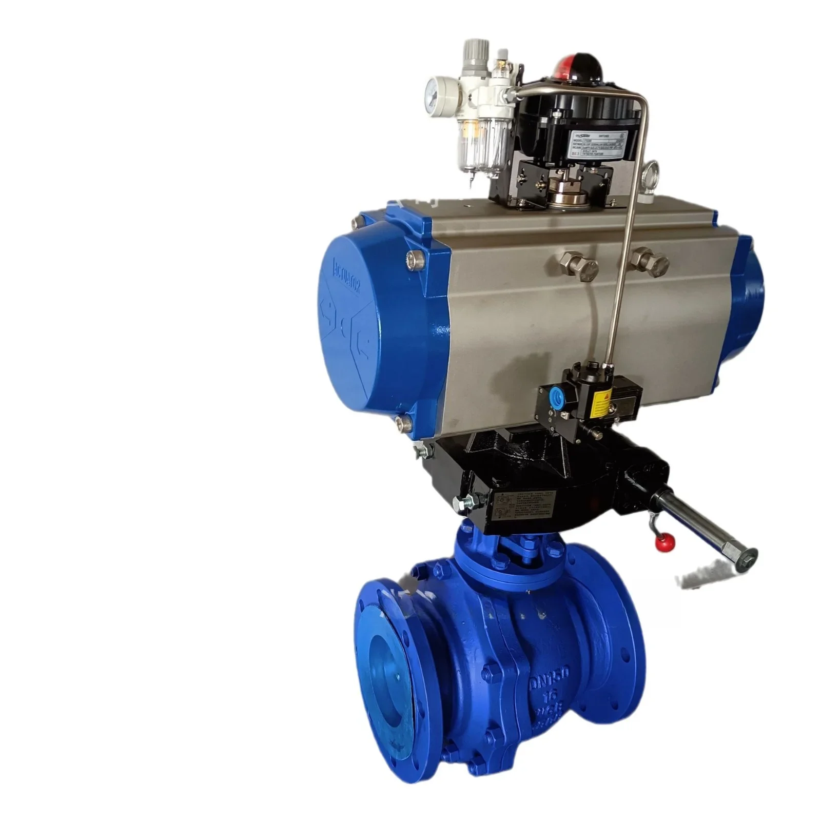 

Pneumatic explosion-proof ball valve, cut off emergency