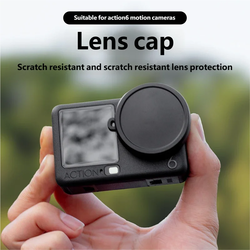 

Action 6 Camera Silicone Lens Cover Shockproof Dustproof Soft Protective Cap Action Camera Accessories