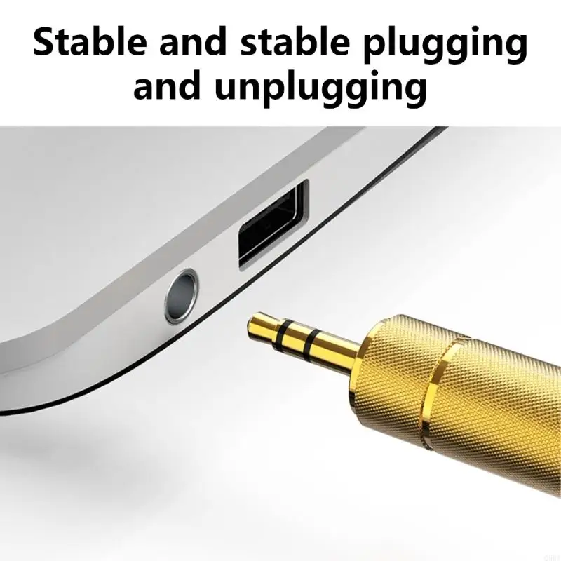 Q5WA Professional Adapter для наушников от 6,5 мм до 3,5 мм/3,5 мм до 6,5 мм адаптер преобразователя