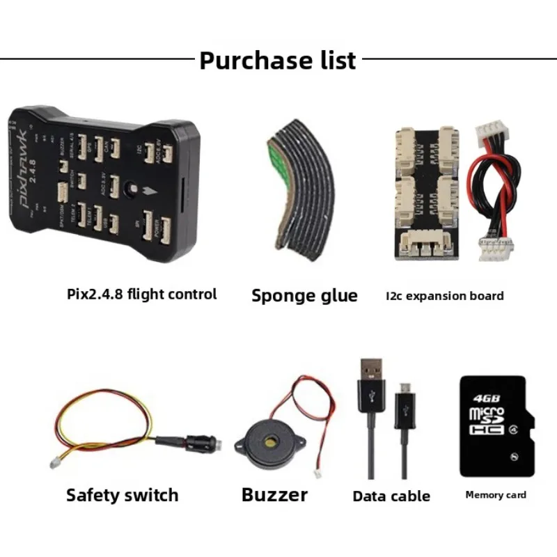 Pixhawk 2.4.8 PX4 PIX32 Open Source Flight Controller STM32 Autopilot For RC Multirotor Quadcopter Drone Auto Position Cruise