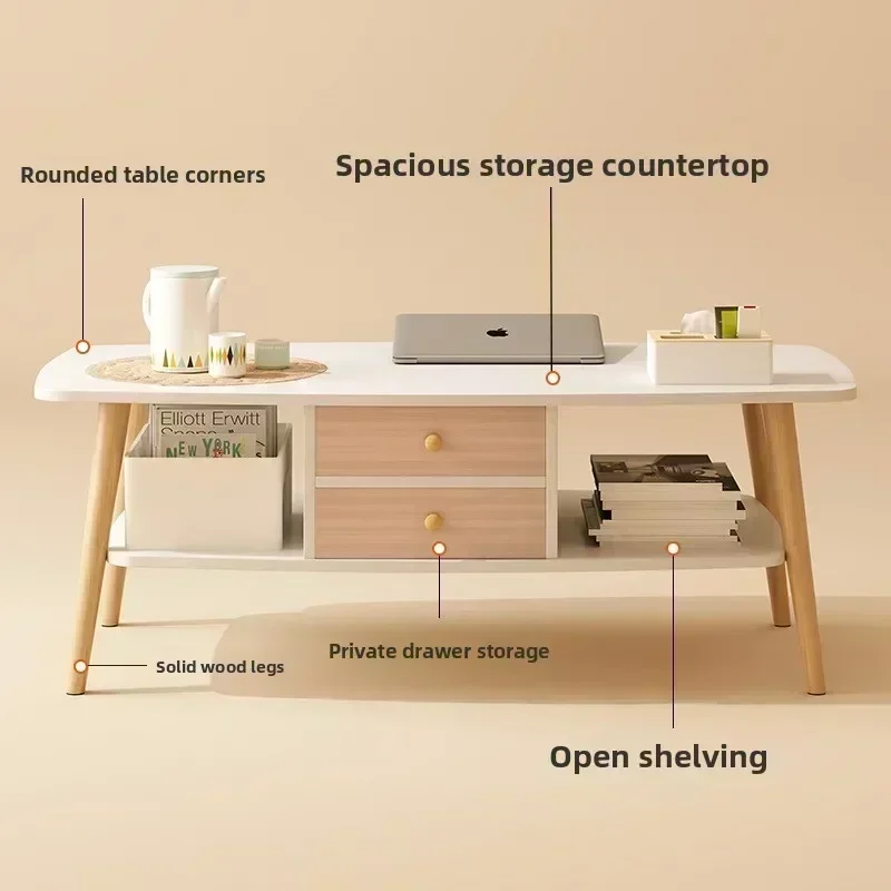 

Household Goods Coffee Table Small Apartment Living Room Sofa Tea Table Table Simple Rental House With Modern Simple Small Table