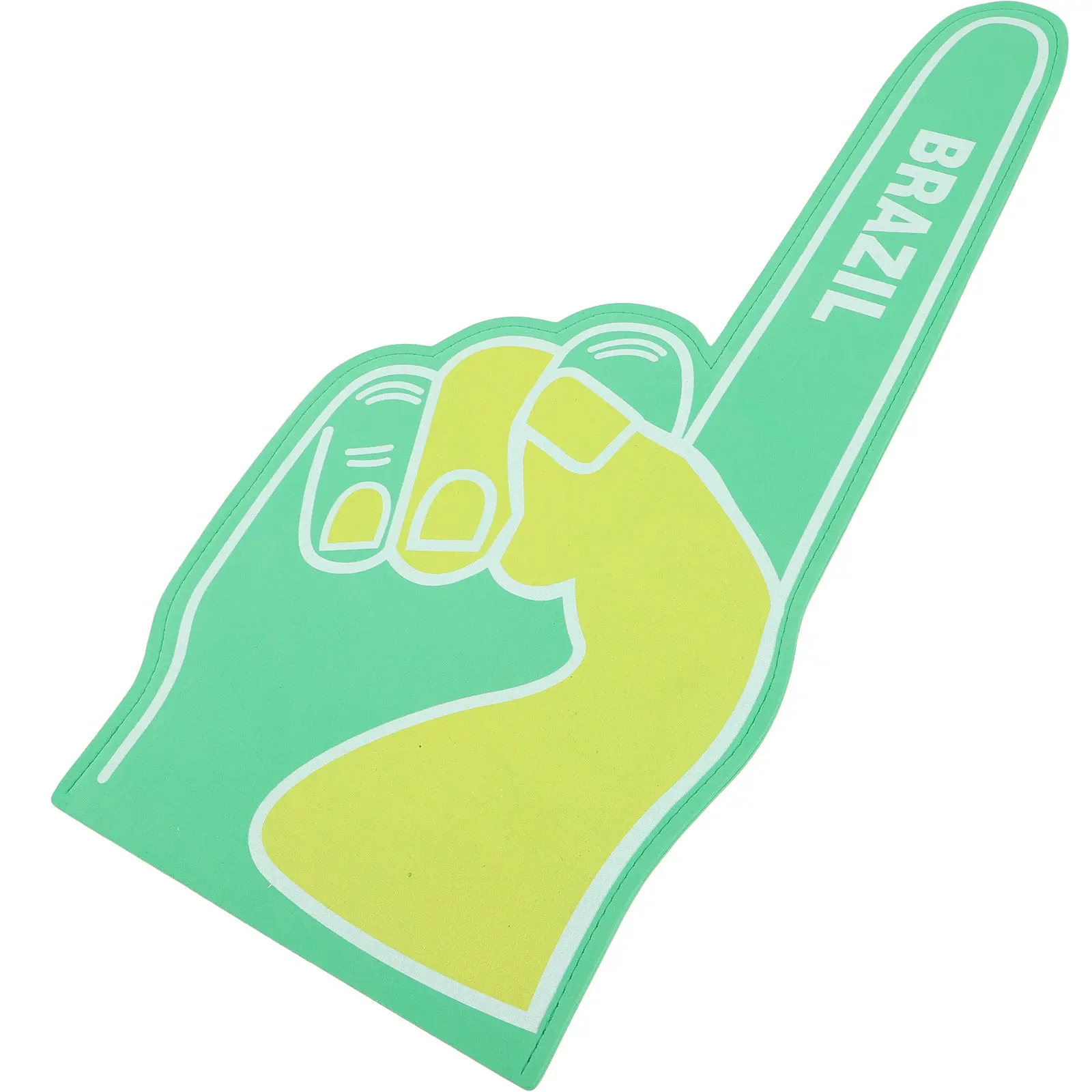 Number One Cheerleading Foam Finger Team Color Support Foam Hand Football Match Party Decoration Portable Soccer Fan Accessory