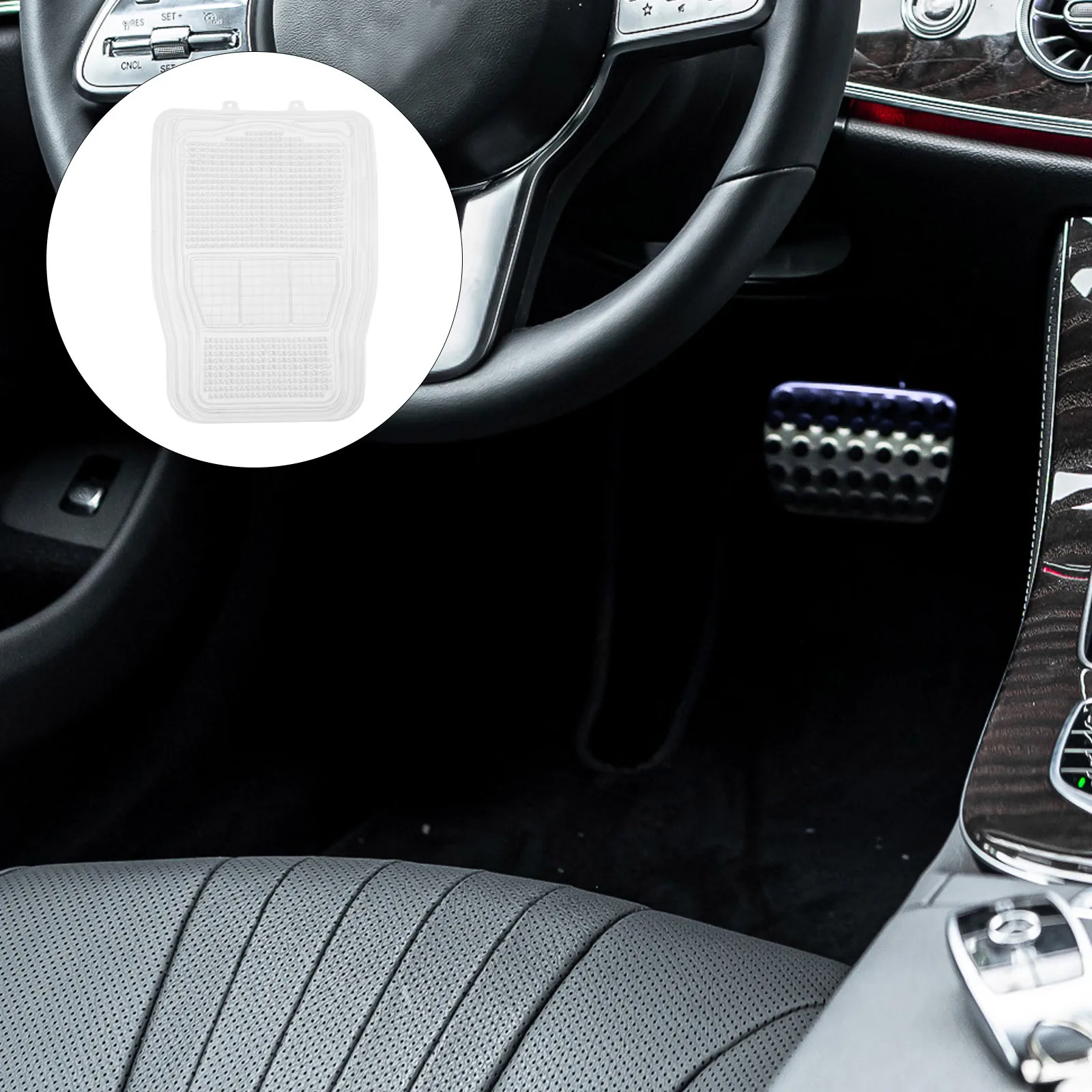 

Silicone Car Floor Mats Full Set Waterproof Auto Interior Accessory for Vehicle Foot Mat Protection Easy Clean Portable Design