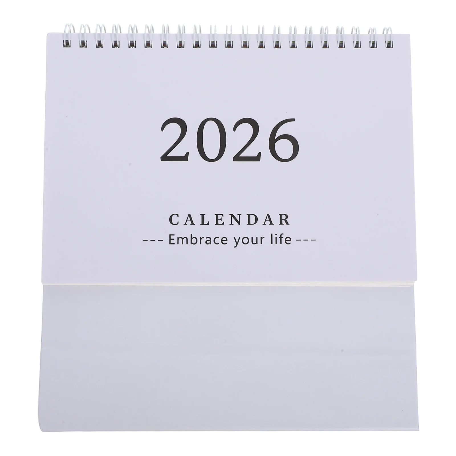 

2025-2026 Small Desk Calendar Mini Desktop Standing Flip Monthly Planner Compact Table Calendar Yearly Planner