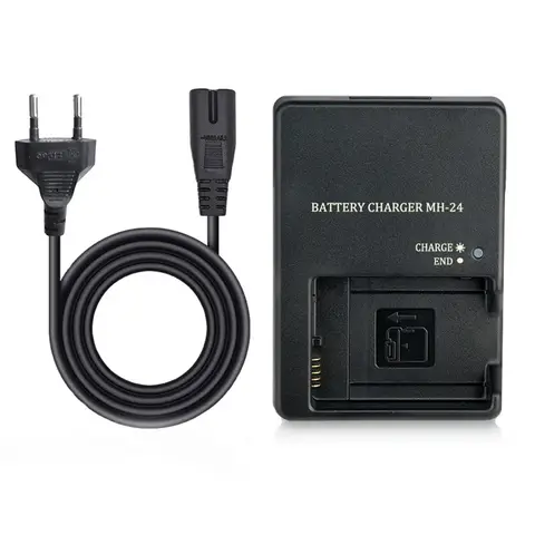 MH-24 Charger For Nikon EN-EL14 EN-EL14a Battery P7000 P7100 D3100 D5100 D3200 Camera with EU or US Power cord