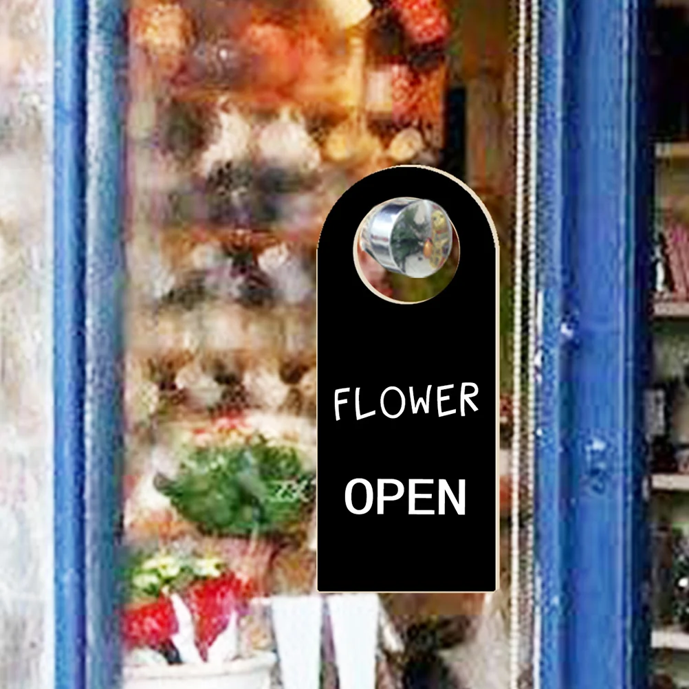 

6Pcs Mini Wooden Blackboard Door Knob Signs Reusable Chalkboard Tags for Home Decor Message Board Decorative Hanging