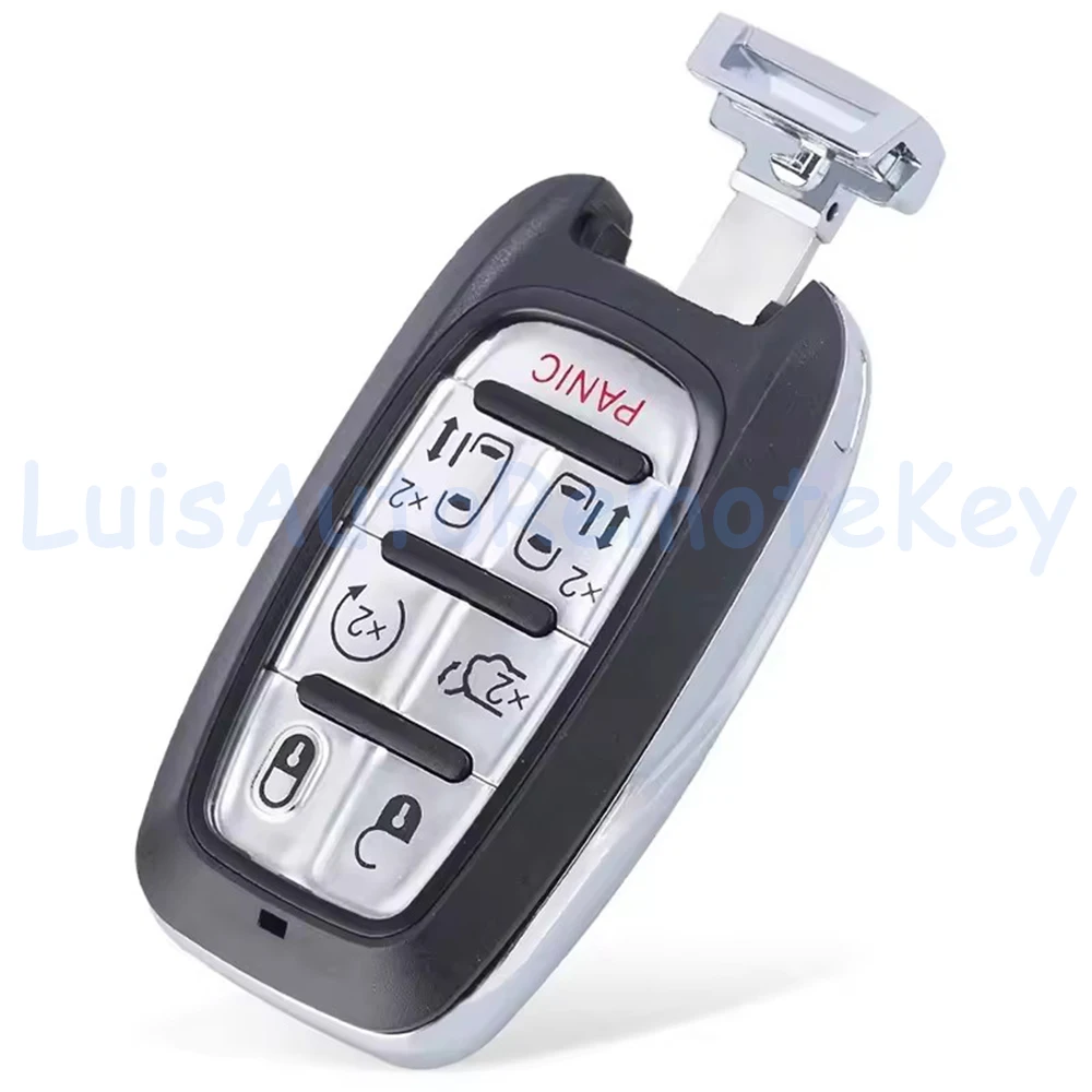 

7 кнопок, умный дистанционный автомобильный брелок, чип 433 МГц, 4 А для Chrysler Pacifica Voyager 2017-2022 FCC ID: M3N-97395900 68217832 68238689