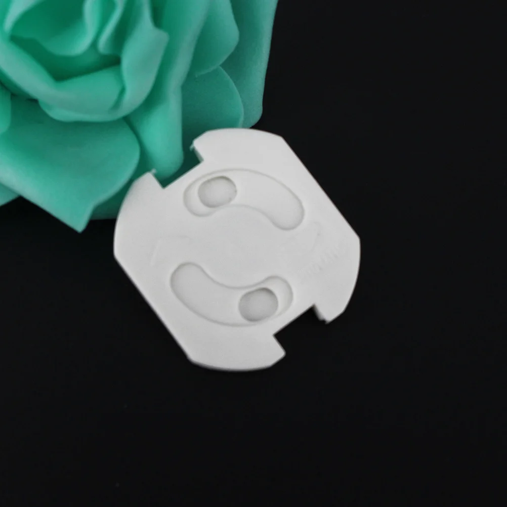 

10Pcs Electric Socket Covers Baby Safety Plug Protectors ABS Material No Removal Needed for Use Plug Socket Covers