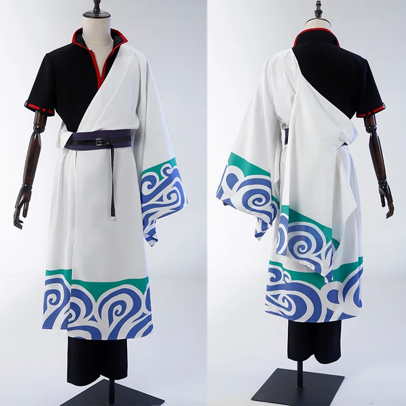 Anime Sakata Gintoki Cosplay Costume Gintoki Sakata Outfit For Hallowmas Carnival Party Outfit Sakata Kagura Role Play Adult