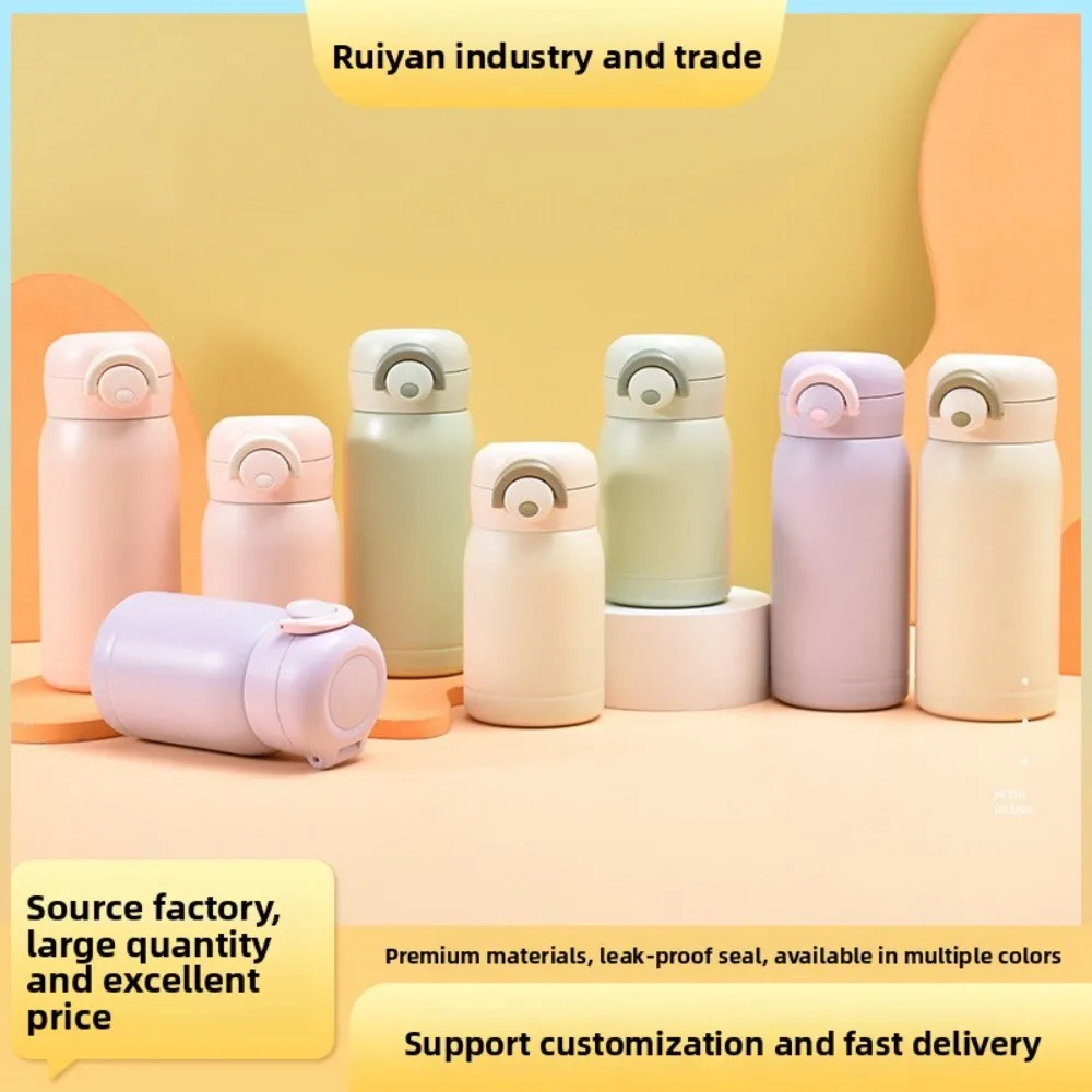 

304 Stainless Steel Mini Vacuum Insulated Portable Locking Pocket Cup for Students Outdoor Travel Hot Cold Drinks