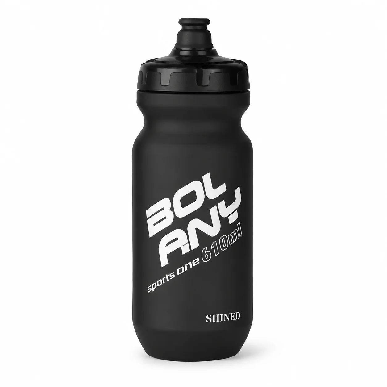 BOLANY 610ml Cycling Water Bottle PP5 Squeeze Leakproof Wide Mouth Sports Bottle for Road MTB Bike Running Hiking Fitness