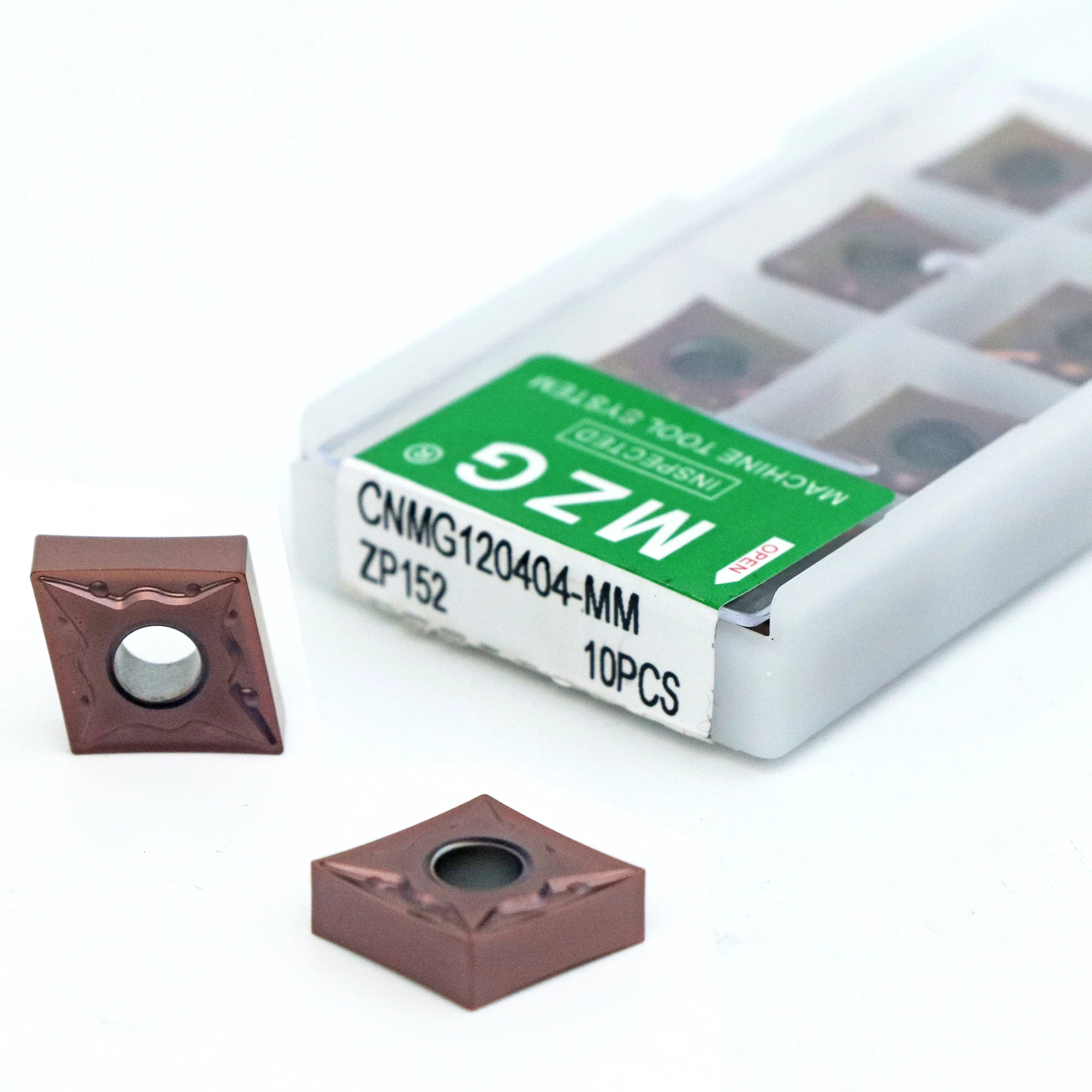 MZG 10szt CNMG 120404   CNMG 120408   MM MF ZP152 ZP153 narzędzia tokarskie zewnętrzne wysokiej jakości narzędzie tnące CNC płytka tokarska CNMG