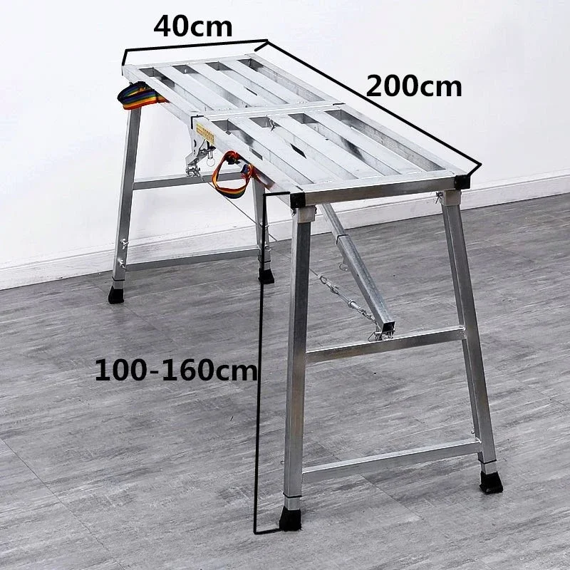 Steel scaffolding, foldable ladder, home decoration construction frame, construction workbench, portable elevated platform