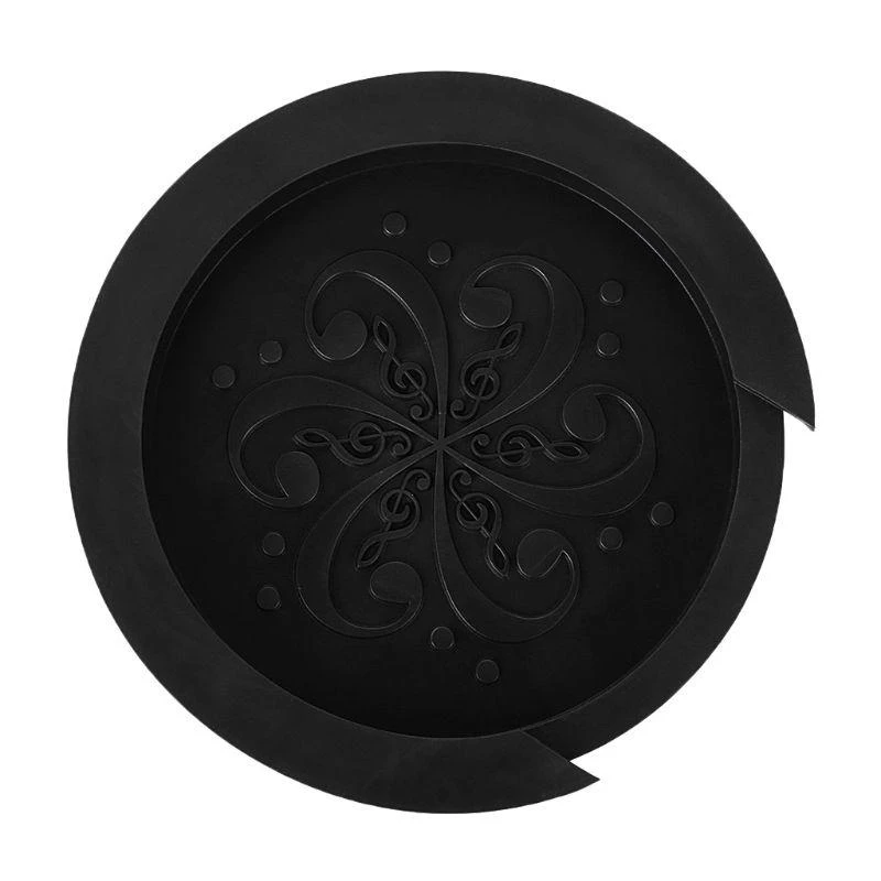 Q39E Silicone Acoustic Guitar Soundhole Cover Weak Sound Buffer Plug Guitar Accessory